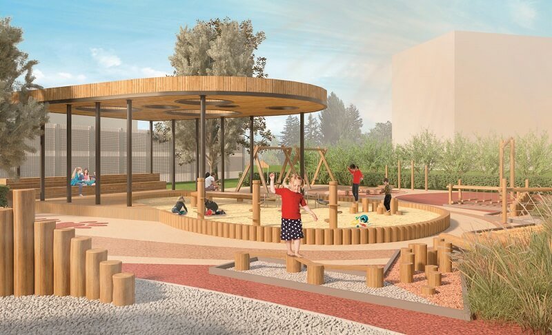 Детские площадки в ландшафтном дизайне на загородном участке